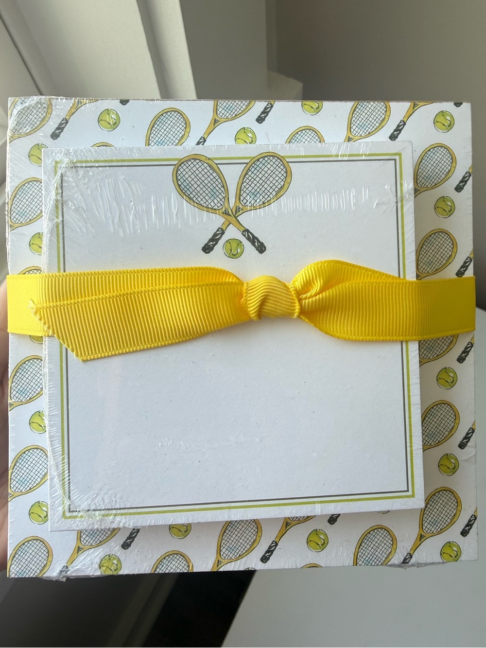 Tennis notepad